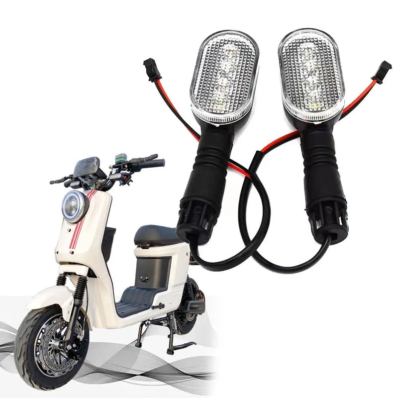 36V/48V/60V/72V Bike Light Bicycle Turn Signal Horn Taillight Warning Lamp Outdoor For Electric Throttle Motorcycle Scooter Part